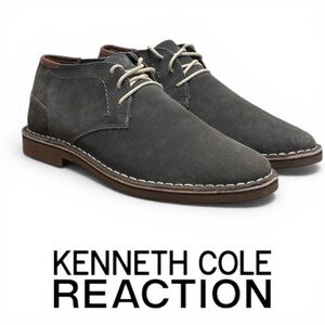 Kenneth Cole Reaction Men's Dark Gray Chukka Boots